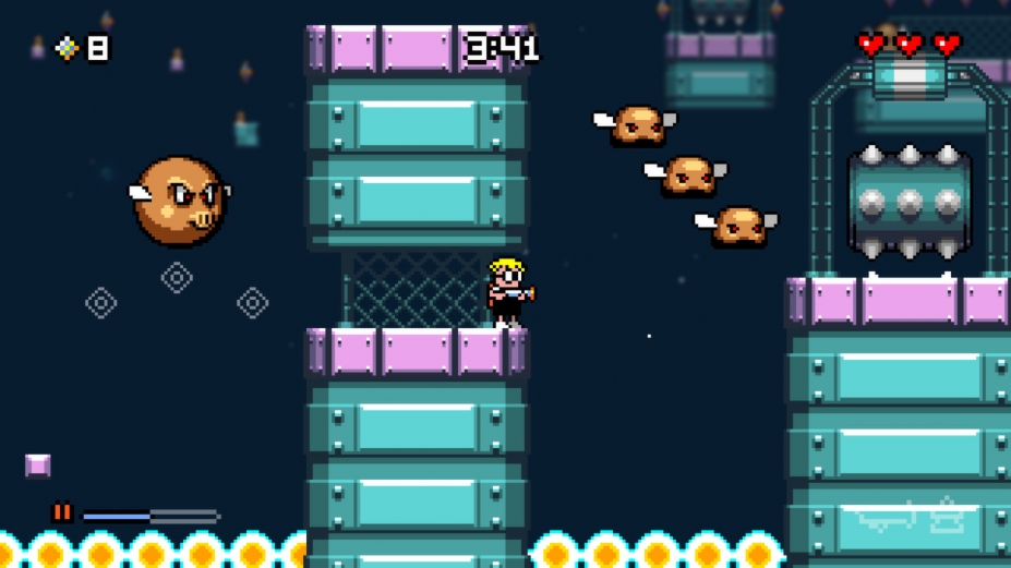 《Mutant Mudds》游戏截图
