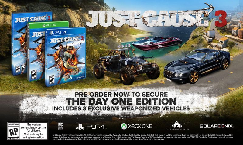 Just Cause 3 - Day One Edition ͼ 1