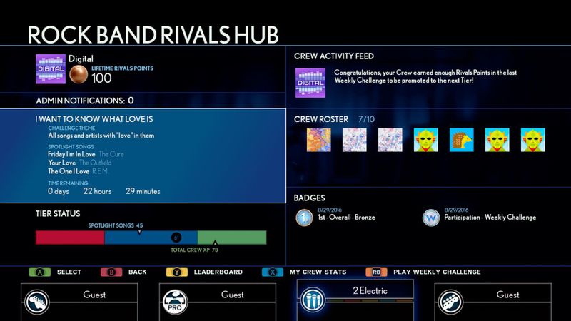 Rock Band Rivals ͼ 1