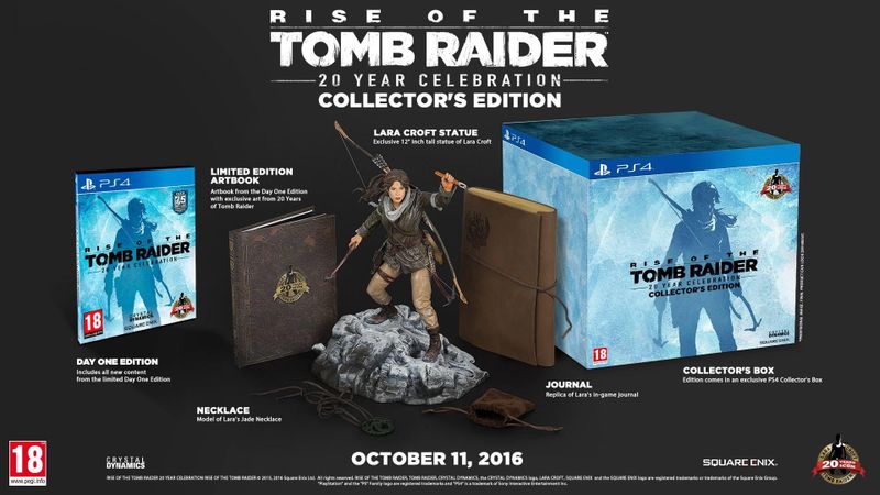 Rise of the Tomb Raider: 20 Year Celebration Collector's Edition ͼ 1